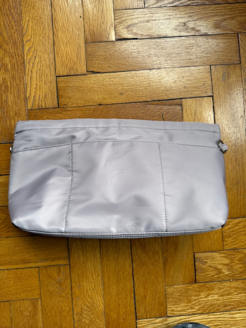 Beige Purse Organizer Pouch for Handbags